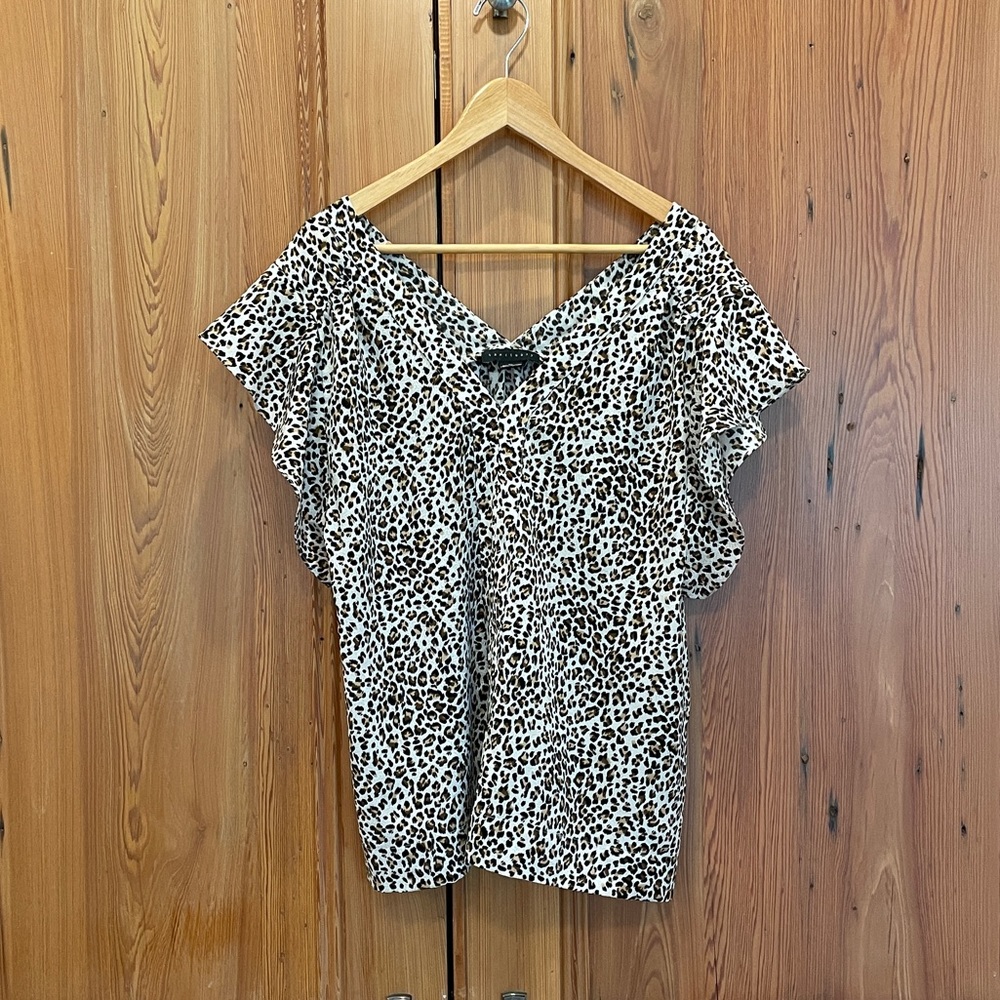 Sanctuary animal print top